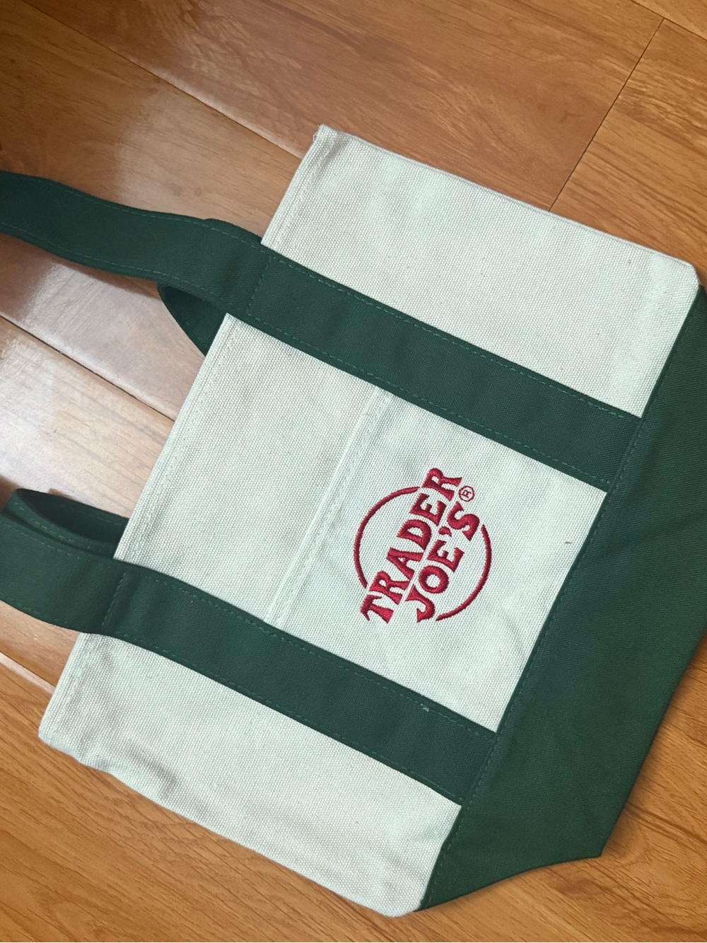 Forest Green  Trader Joe’s Mini Tote Bag